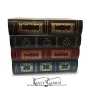 Kitap Görünümlü Ahşap Kutu