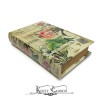 Kitap Görünümlü Ahşap Kutu - Paris Şehri - Orta Boy